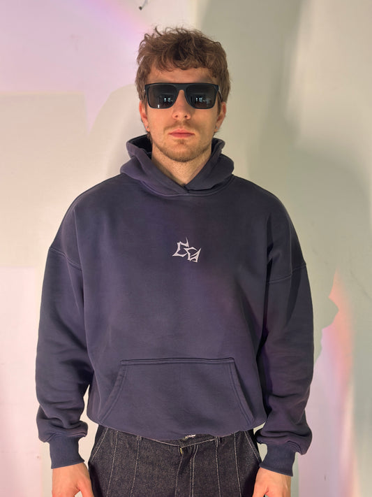 ONI SERPENT Hoodie. Power in chaos. Wrapped in bloom. 💥 Limited edition — hand-crafted cyber-artwear