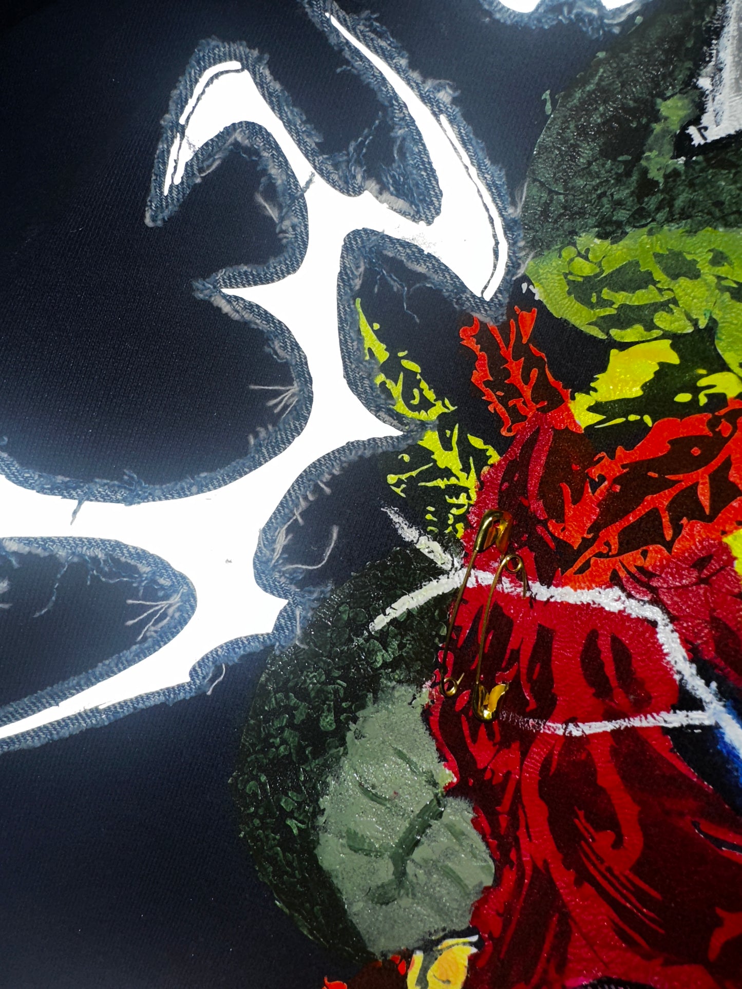 ONI SERPENT Hoodie. Power in chaos. Wrapped in bloom. š„ Limited edition ā hand-crafted cyber-artwear