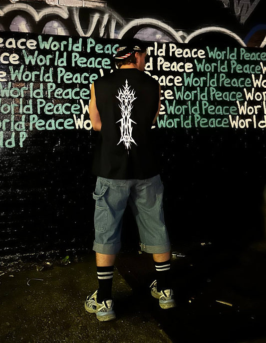 Sleeveless Reflective Tank