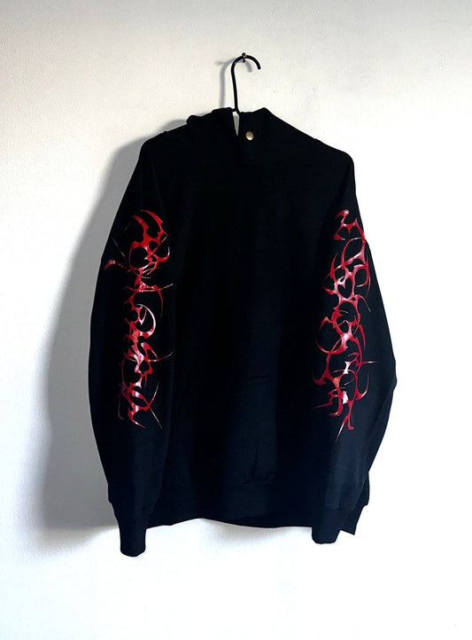 Red Sleeves Sigilism Hoodie